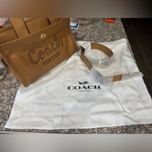 Coach Bubble Cargo Tote Bag